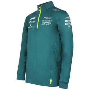 Aston Martin Cognizant F1 Official Team Heren Groen Midlayer Top