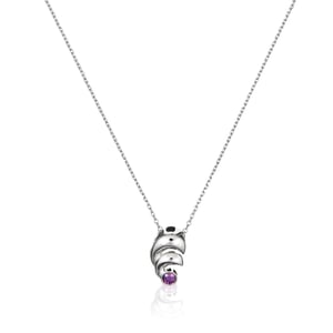 Orphelia Dames 925 Sterling Zilveren Ketting met Hanger - Zilver ZH-4690