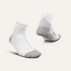 PF Relief Ultra Light Quarter Socks White