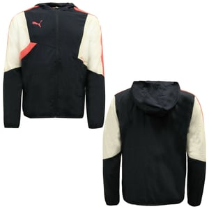 Puma IT Evo herr Navy Zip Up Training Hoody Hood Track Top Jacka 654398 57 A45A