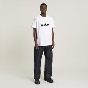 G-Star RAW Unisex Cursive Script Loose T-Shirt