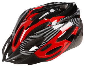 Trespass Volwassenen Unisex Crankster Fietshelm (Rode X)