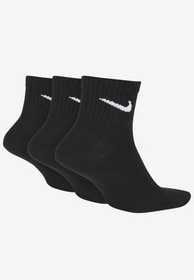Nike Dry Cushion Everyday 3 paar enkelsokken in zwart