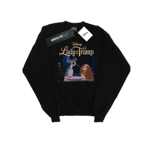 Disney Dames/Dames Lady And The Tramp Hommage Sweatshirt (Zwart)