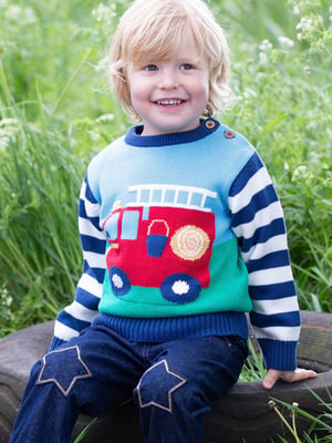 Kite Clothing Fire Engine Jumper