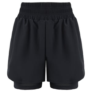 Gymshark Elevate Dames Zwart Korte Broek