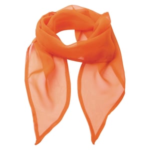 Premier Uniseks sjaal van chiffon in kleuren voor volwassenen (Terracotta)
