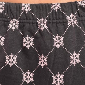 KLP2 Långärmad vinterpyjamas i plysch för kvinnor