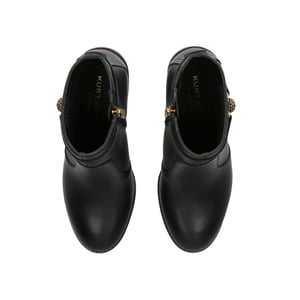 Kurt Geiger London Leather Shoreditch Block Ankle B Boots