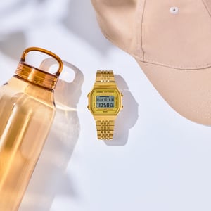 Casio Casio Collection Vintage Unisex's Gold Watch ABL-100WEG-9AEF