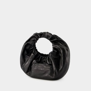Crescent liten handväska - Alexander Wang - Läder - Svart