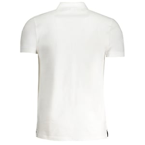Cavalli Class Bold Logo Witte Polo Shirt