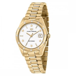 Chiara Ferragni Ladies Watch  Quartz  gold