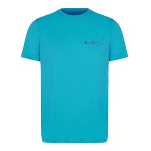 Ben Sherman Mens Aqua T-Shirt