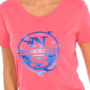 Kortärmad t-shirt för kvinnor 9024340