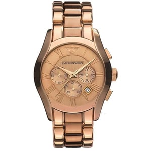 Emporio Armani AR0365 Roségoud Chronograaf Herenhorloge
