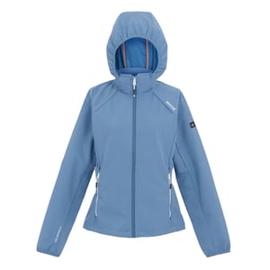 Regatta Dames/Dames Bourda Zachte Shell Jas (Koronetblauw/Wit)