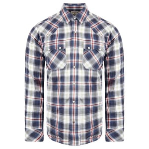 Ariat Anderson Heren Blauw/Rood Overhemd