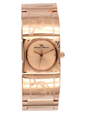 Yonger and Bresson: Yellow Gold Stainless Steel Watch