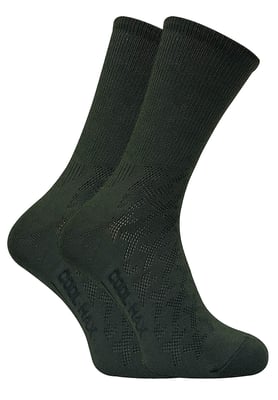 2 Pairs Mens Coolmax Lightweight Hiking Socks for Walking Boots