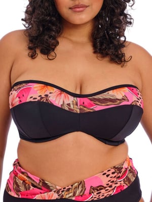 Cabana Nights Bandeau Bikini Top