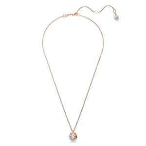 Swarovski 'Dextera' Damesgouden Geplateerde Metalen Ketting - Roze 5692257