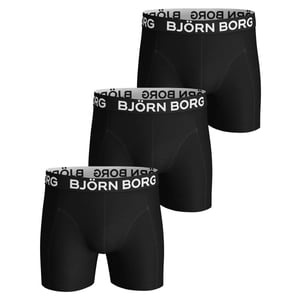 Björn Borg Onderbroeken 3-Pack Boxers Zwart