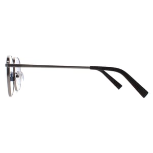Calvin Klein Vierkant Heren Mat Gunmetal Solid Blauw CK20122S