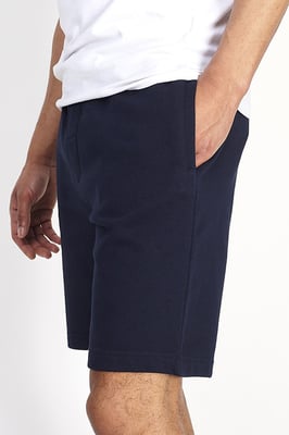 Dark Navy 'Tarley' Basic Fleece Shorts