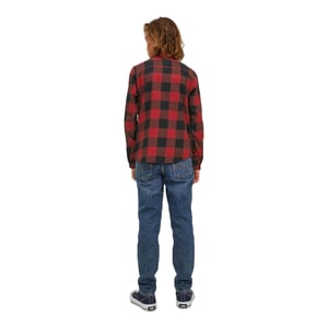 JACK & JONES Boys Long Sleeve Check Shirt