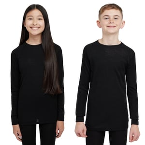 Peter Storm Kids' Unisex Merino Crew Baselayer with Long Sleeves