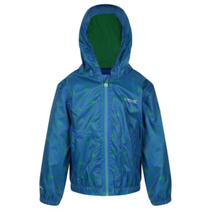 Regatta Barn/Kids Muddy Puddle Peppa Pig Vattentät jacka med huva (Oxford Blue)