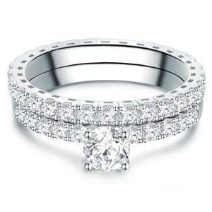 Trilani Female Sterling Silver Set (Ring 2er)