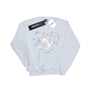 Disney Meisjes The Aristocats Marie Heart Sweatshirt (Wit)