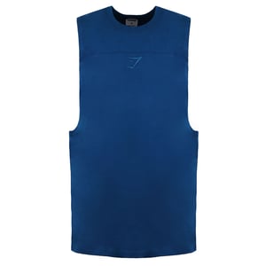 Gymshark Compound Drop Heren Blauwe Tank Top