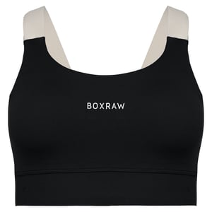 BoxRaw Alicia Womens Black Sports Bra