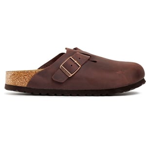 Birkenstock Boston nu oiled soft footbed smal habana unisex instapper
