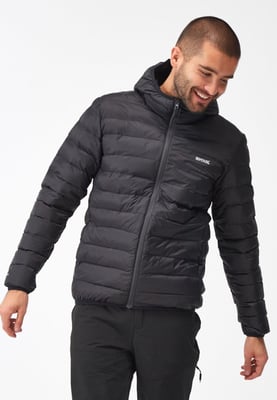Regatta Mens Marizion Padded Insulated Jacket in Black