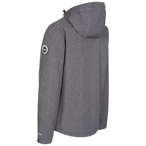 Trespass Mens Anak Soft Shell Jacket (Black Marl)