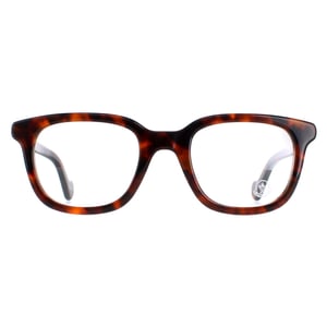 Moncler Rectangular Mens Dark Havana Glasses