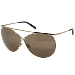 Tom Ford Stevie FT0761 28Y zwarte zonnebril