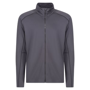 Regatta Mens Core Stretch Full Zip Midlayer (Seal Grey)
