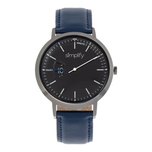 Vereenvoudig het 6500 horloge met leren band