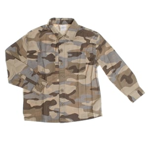 Camouflage overhemd met lange mouwen 478539 jongen