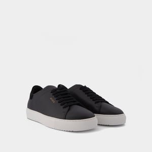 Clean 90 zwart leren sneakers