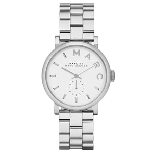 Marc Jacobs MBM3242 Baker Silver Damklocka