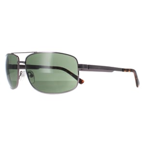 Calvin Klein CK22123S 051 licht ruthenium groen zonnebril