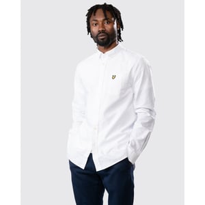 Lyle & Scott Regular Fit Light Weight Oxford Shirt in White
