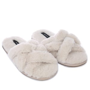 Vero Moda Luise pantoffels voor dames in crème
