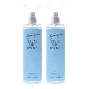 Elizabeth Taylor Sparkling White Diamonds Fine Fragrance Mist 236ml x 2